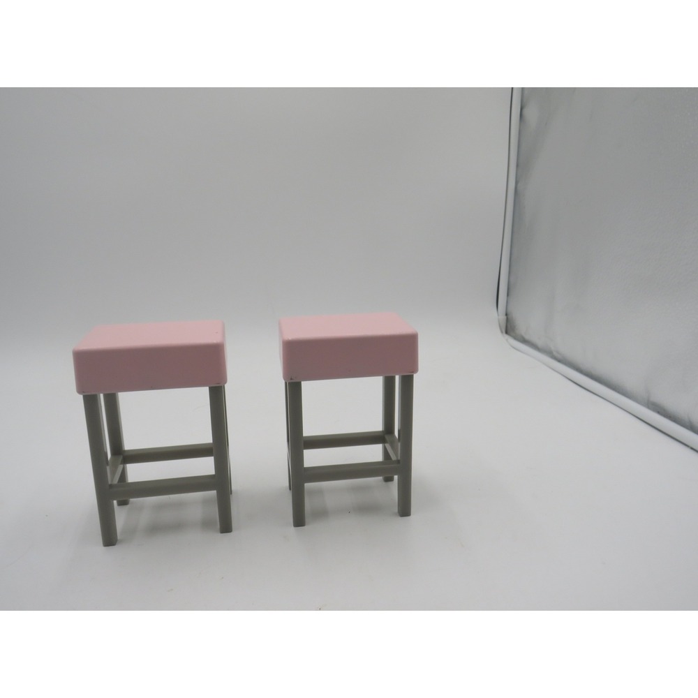 Our Generation OG Girls Ice Cream Truck Replacement Pair Pink Chair Stools